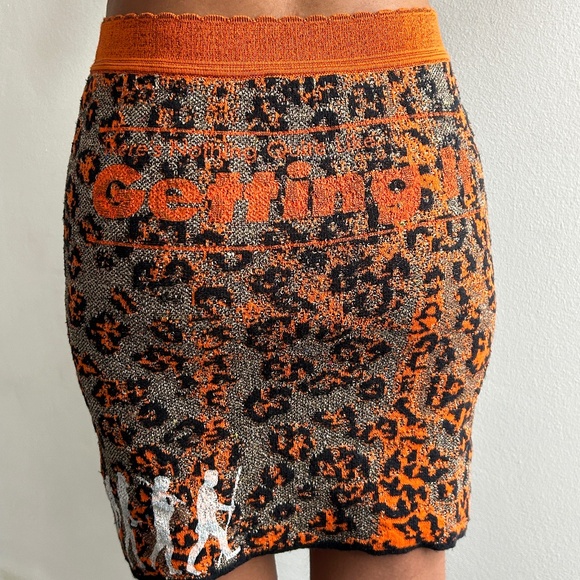Vivienne Westwood New w/ Tags 560$ S/S 2020 Custom Leopard Skirt - Picture 1 of 16